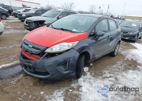 2012 Ford Fiesta Se z USA, uszkodzony, nr VIN 3FADP4EJ2CM157333